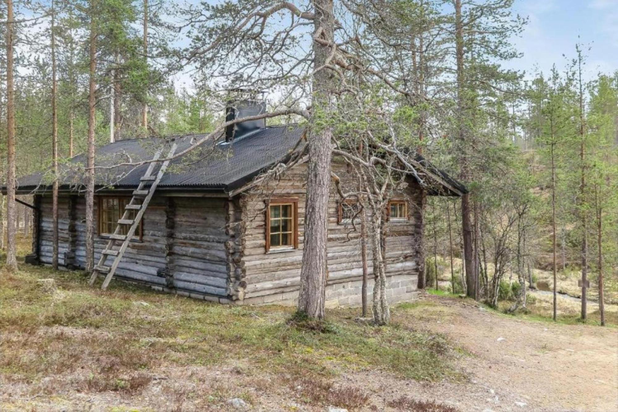 Kuukkeli Log Houses Aurora Cabin - Jaspis Saariselka Exterior foto