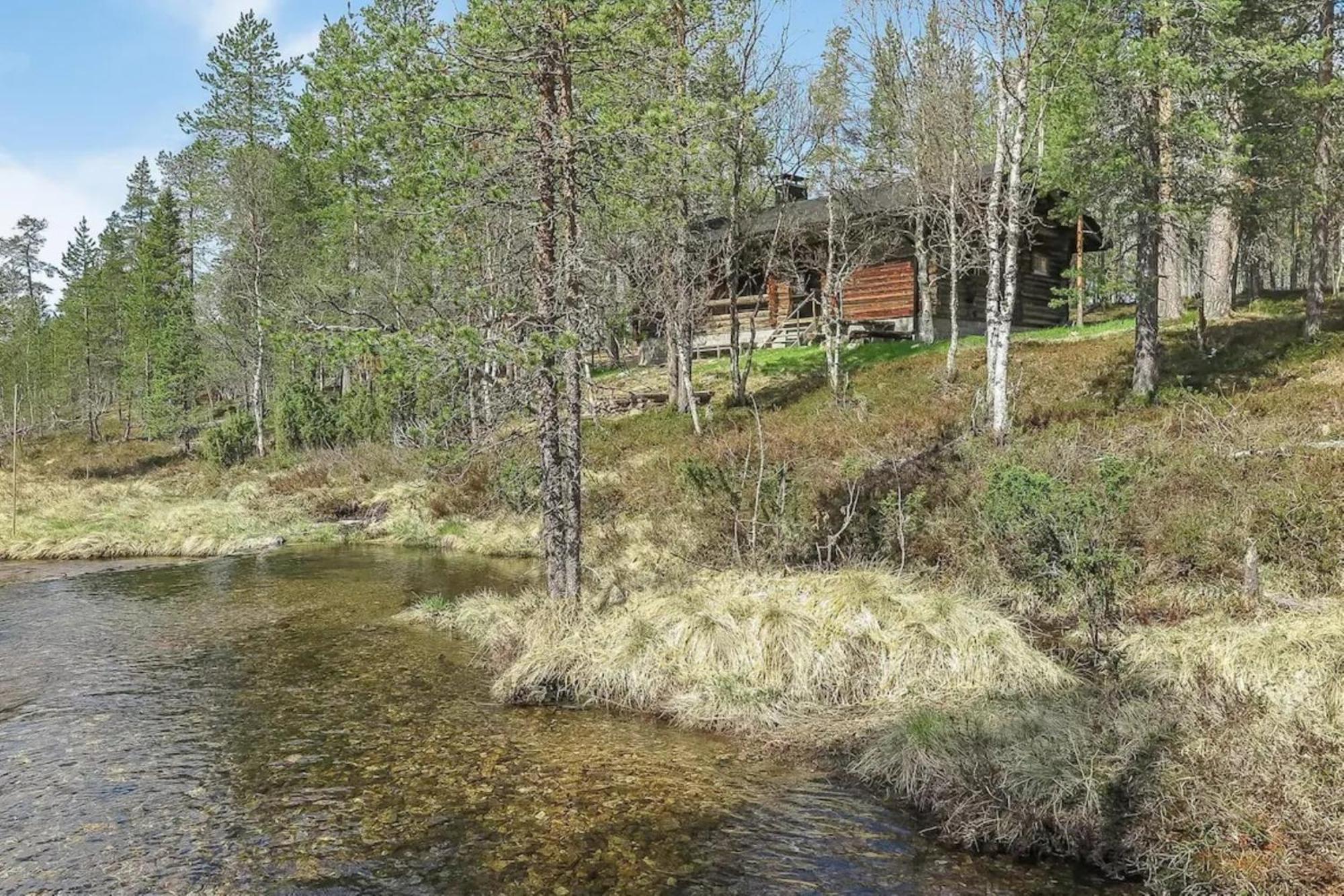 Kuukkeli Log Houses Aurora Cabin - Jaspis Saariselka Exterior foto