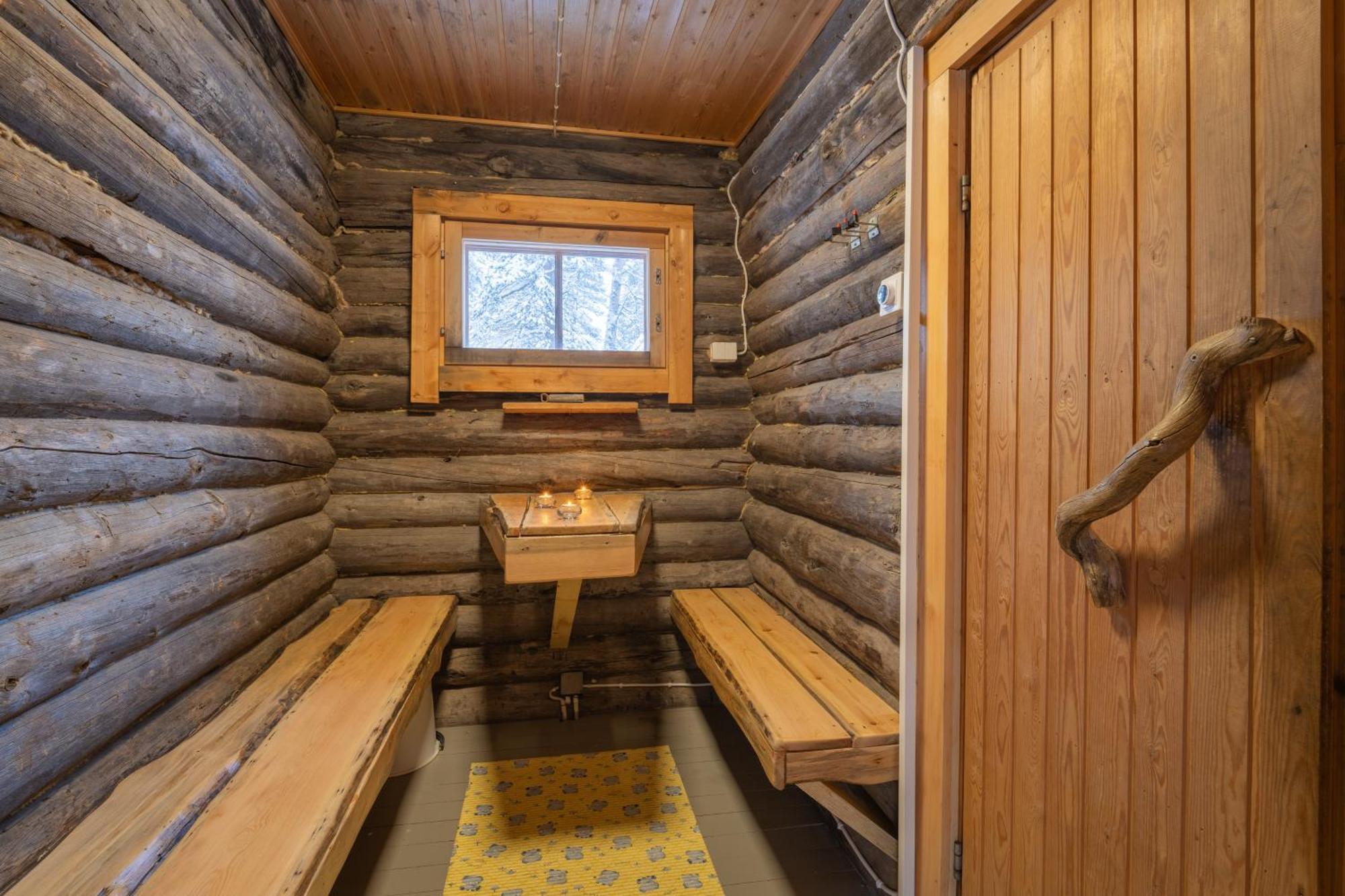 Kuukkeli Log Houses Aurora Cabin - Jaspis Saariselka Exterior foto